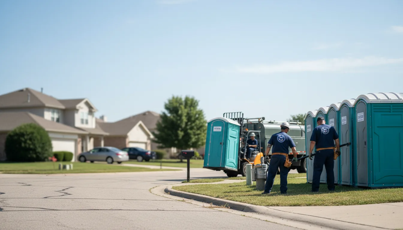 Porta Potty Rental in Weeping Water, NE near me
